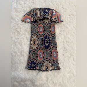 SHEIN Multicolor Textured Dress